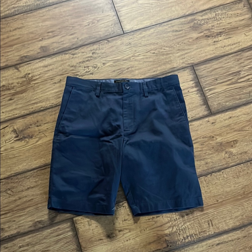 Banana Republic Blue Flat Front Shorts